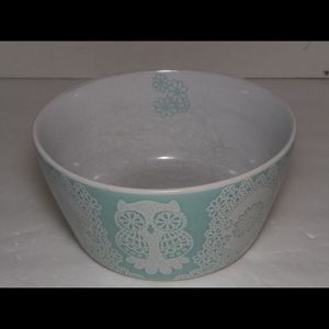 Roscher Lace Owl Bowl *Excellent Condition* Day of the Dead